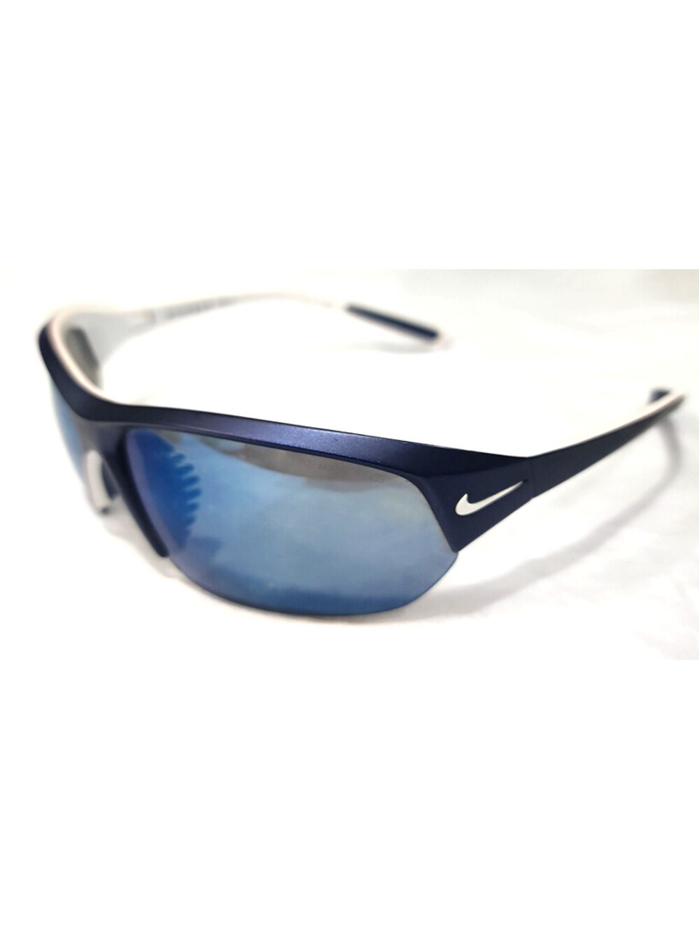 Nike EV0525 414 Skylon Ace Blue White Sports Wrap Sunglasses